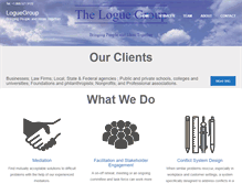 Tablet Screenshot of loguegroup.com